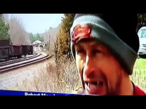 What did he say? Train derailment interview.  Augusta Georgia News.