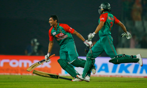Asia Cup: Bangladesh hold nerve to beat Pakistan, reach final