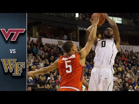 Virginia Tech vs. Wake Forest Basketball Highlights (2015-16)