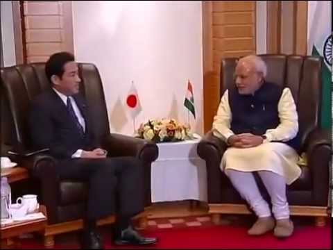 PM Modi meets Minister of Foreign Affairs, Fumio Kishida, in Tokyo