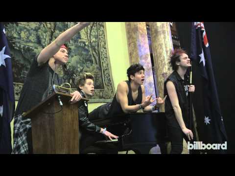 5 Seconds of Summer: Billboard Photo Shoot + Q&A