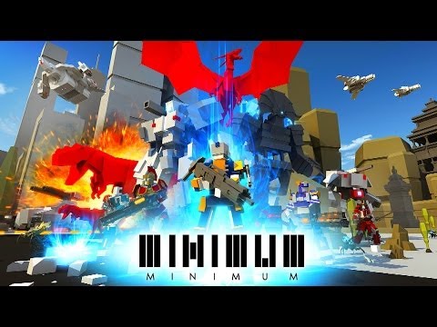 MINIMUM GAMEPLAY - Minecraft Shooter? - First Impressions & GIVEAWAY (1080p)