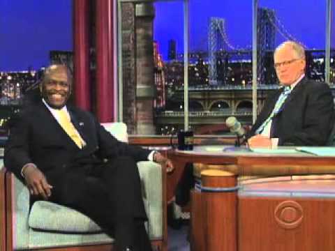 Letterman Political Specialist - Herman Cain