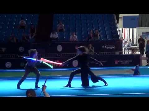 Star Wars duel on Fencing Senior World Championships Moscow 2015