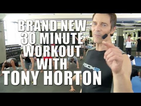 Free workout with Tony Horton creator of P90X, P90X2 and 10 Minute Trainer - Beachbody LIVE