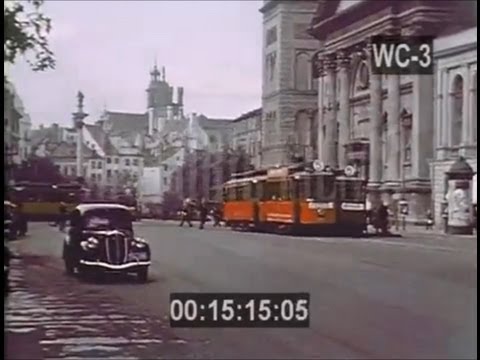 Przedwojenna Warszawa w kolorze 1938 nieznany film! Warsaw in color 1938 unknown film!