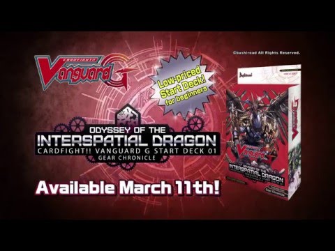 CARDFIGHT!! VANGUARD G Start Deck Vol. 1: Odyssey of the Interspatial Dragon