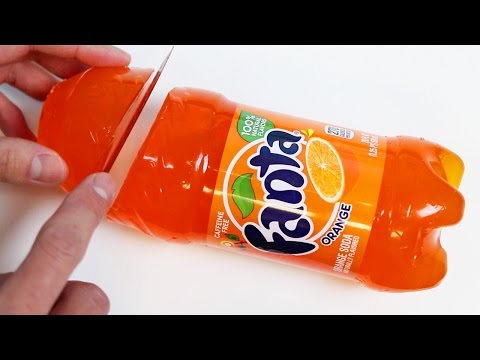 How to Make GIANT Fanta Jelly Gummy Soda Fun & Easy DIY Homemade Orange Soda Jello!