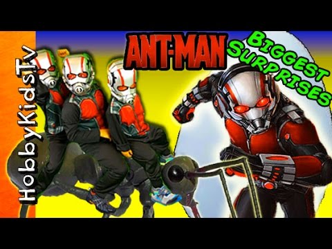 Worlds Biggest ANT-MAN Adventure! SURPRISE + Live Ants Yellow Jacket  Ant Farms by HobbyKidsTV