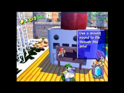 Super Mario Sunshine Playthrough (Progressive Scan Mode) - Part 1