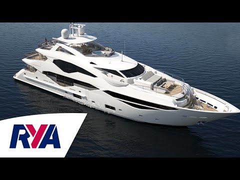 Sunseeker 131 Luxury Super Tri-Deck Yacht Boat Tour -  London Boat Show 2016