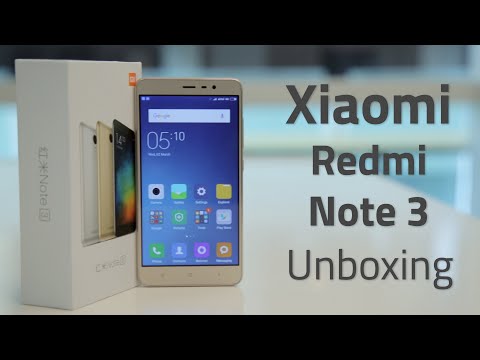 Xiaomi Redmi Note 3 Unboxing and Hands On