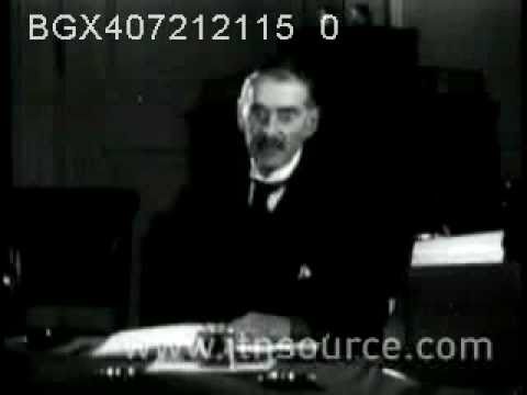 Neville Chamberlain's budget speech 1936