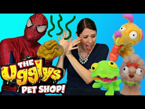 SURPRISE POOP?!?! NEW The Ugglys Pet Shop SURPRISE TOYS, Ugly Dogs, Poo and Blind Bags