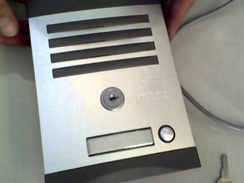 Instalacion de un interfon intec con intercomunicacion.wmv