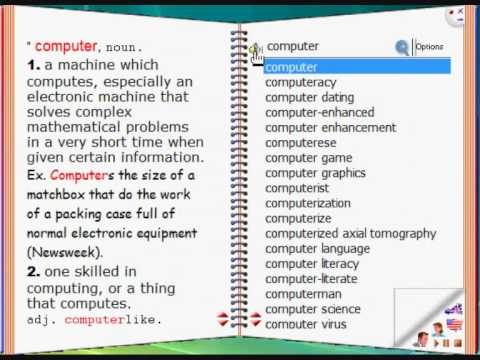 English-English Talking Dictionary