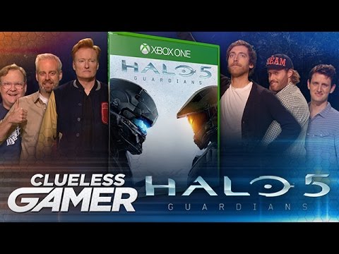 Clueless Gamer: "Halo 5: Guardians": Team Silicon Valley vs. Team Coco  - CONAN on TBS