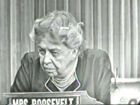 What's My Line? - Eleanor Roosevelt (Oct 18, 1953) [W/ COMMERCIALS]