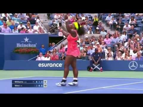 RISE UP: Serena Williams vs Roberta Vinci US OPEN 2015 SF