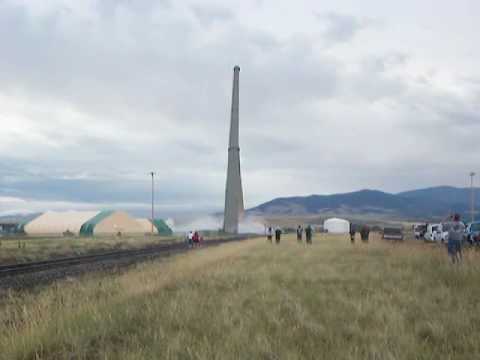 East Helena, Montana, ASARCO, Smelter, Stack, Demolition,