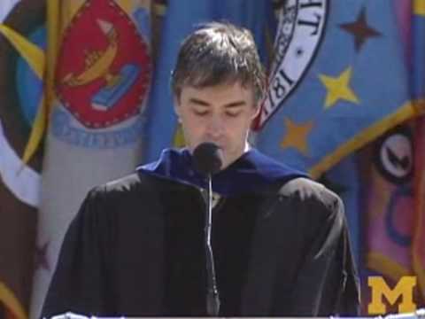 Larry Page's University of Michigan commencement address