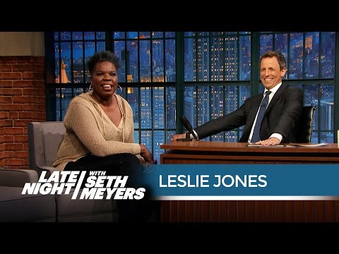 How Leslie Jones Handles Her Twitter Haters - Late Night with Seth Meyers