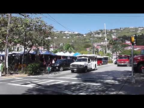 Walk from St. Thomas Cruise Ship Port to Charlotte Amalie Waterfront