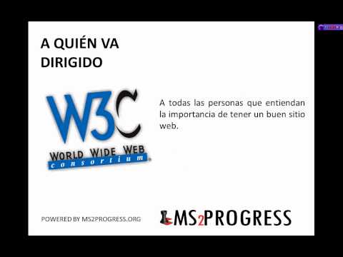 W3C-Consorcio internacional para páginas web. Validación gratis