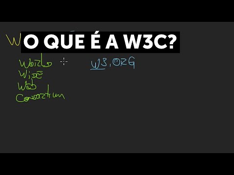 O que é a W3C?