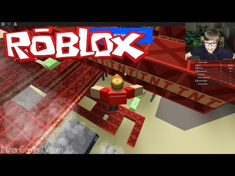 JUMPING FOR MY LIFE in Roblox TNT Rush!