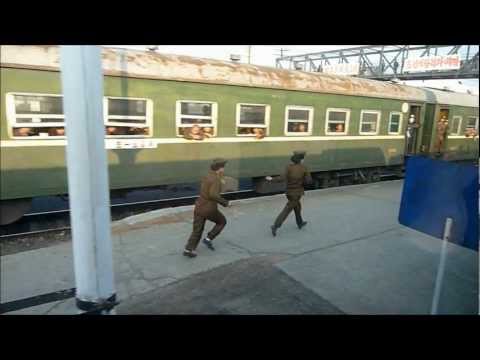 Inside North Korea by an American Tourist - Part 1 of 4 HD (TRAIN PORTION)