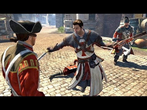 Assassin's Creed Rogue Templar 11th Century Outfit Combat & Free Roam