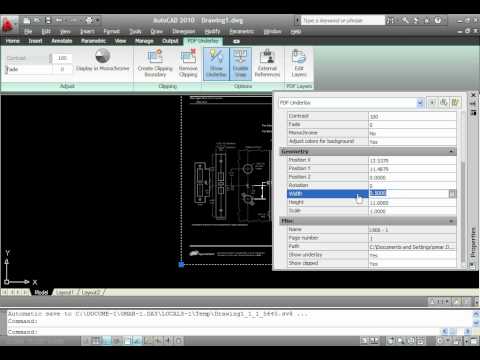 How to convert PDF to AutoCAD 2010 DXF or DWG