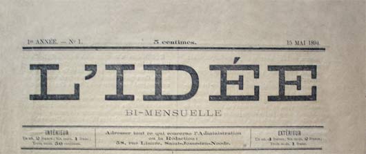 journal belge "L'Ide"