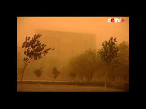 Sandstorm Hits Xinjiang, NW China