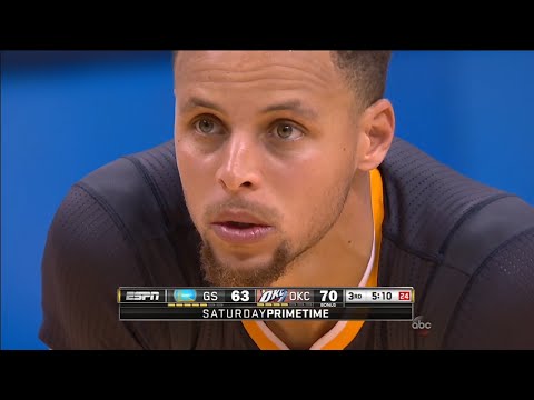 Golden State Warriors vs Oklahoma City Thunder - Full Game Highlights | February 27, 2016 | NBA