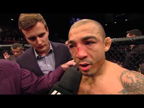 UFC 194: Conor McGregor and Jose Aldo Octagon Interview