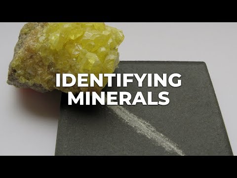 Identifying Minerals