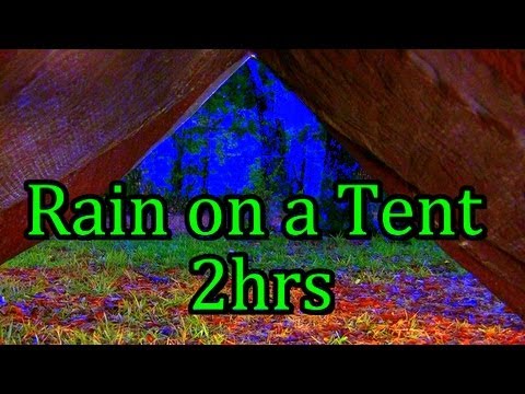 "Rain" on a Tent 2hr "Sleep Sounds" no music