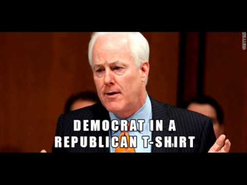 MONTAGE OF JOHN CORNYN PARODIES