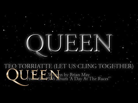 Queen - Teo Torriatte (Let Us Cling Together) - (Official Lyric Video)