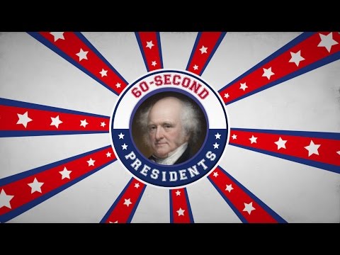 Martin Van Buren | 60-Second Presidents | PBS