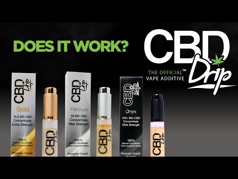 Does CBD Oil Work? CBD Drip Review by Lizard Juice