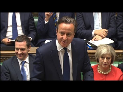 Prime Minister David Cameron Speaks In House Of Commons On Resettling Refugees And On Syria