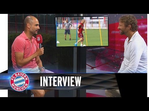 Pep Guardiola im Interview