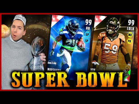 99 OVERALL MARSHAWN LYNCH RETURNS! SUPER BOWL TIME! MADDEN 16 ULTIMATE TEAM