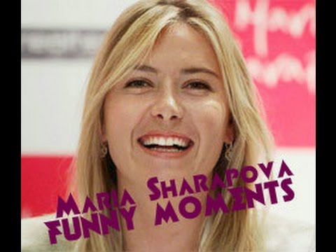 Maria Sharapova Funny Moments