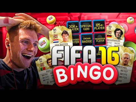 FIFA 16 - OMFG LEGEND IN A PACK IN FIFA BINGO!!!