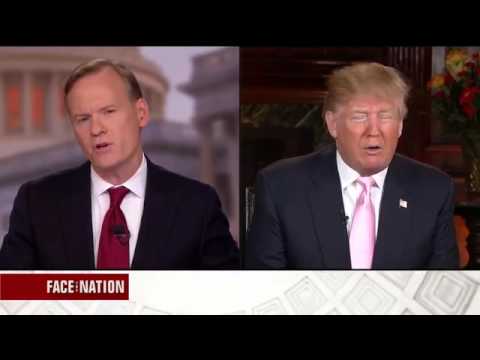 Donald Trump Full interview Face the Nation