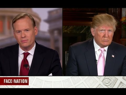 [FULL INTERVIEW] Donald Trump Interviwed by John Dickerson On "Face the Nation" (2/28/2016)